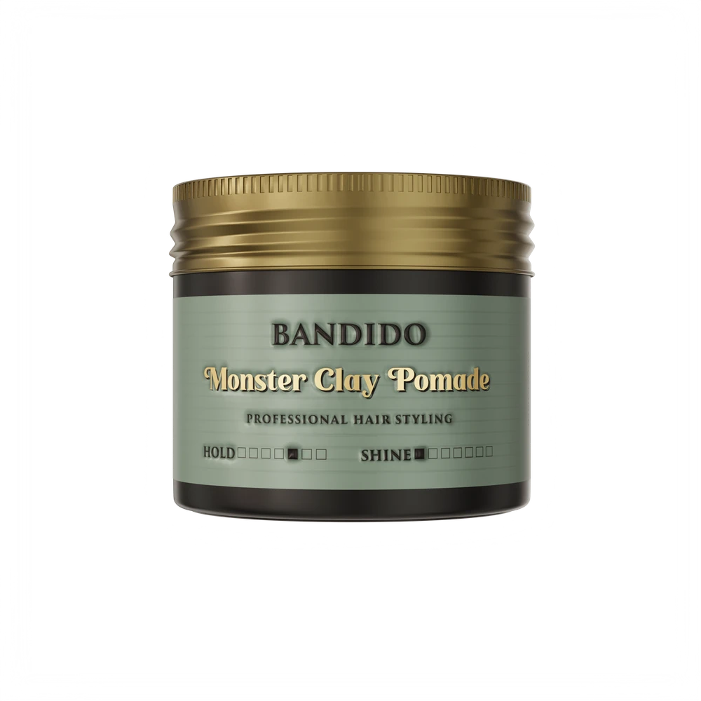 Bandido Cosmetics Bandido Monster Clay Pomade Matinė molio pomada plaukams, 125 ml
