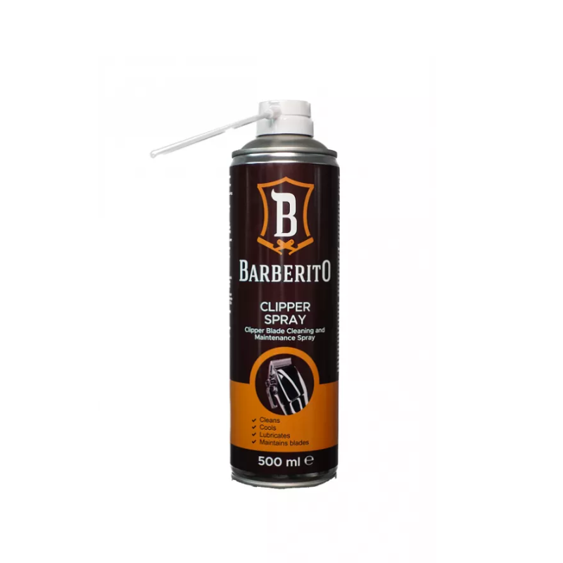 Barberito Clipper Purškiklis Purškiklis kirpimo mašinėlėms valyti, 500 ml