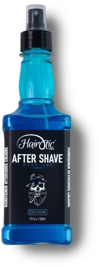 Hairotic Men Hairotic After Shave Cologne Deep Sky Odekolonas po skutimosi, 500ml