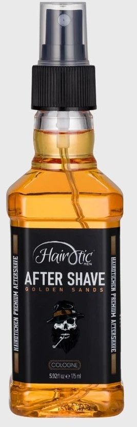Hairotic Men Hairotic After Shave Cologne Golden Sands Odekolonas po skutimosi, 175ml