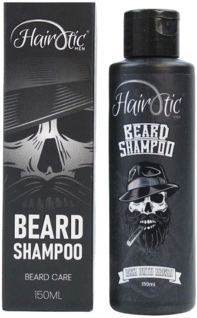 Hairotic Men Hairotic Beard Šampūnas Barzdos šampūnas, 150ml
