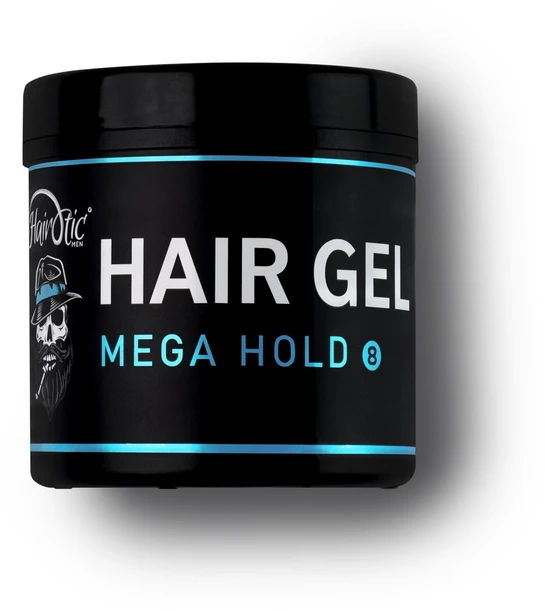 Hairotic Men Hairotic Hair Gel 8 Mega Hold Plaukų gelis, 500ml