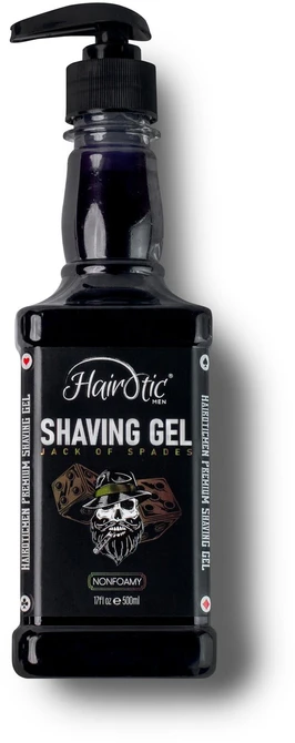 Hairotic Men Hairotic Shaving Gel Jack Of Spades Skutimosi gelis, 500ml