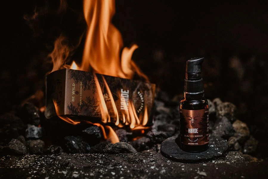 Hrde Horde Beard Oil Smoky Amber Barzdos aliejus, 30 ml