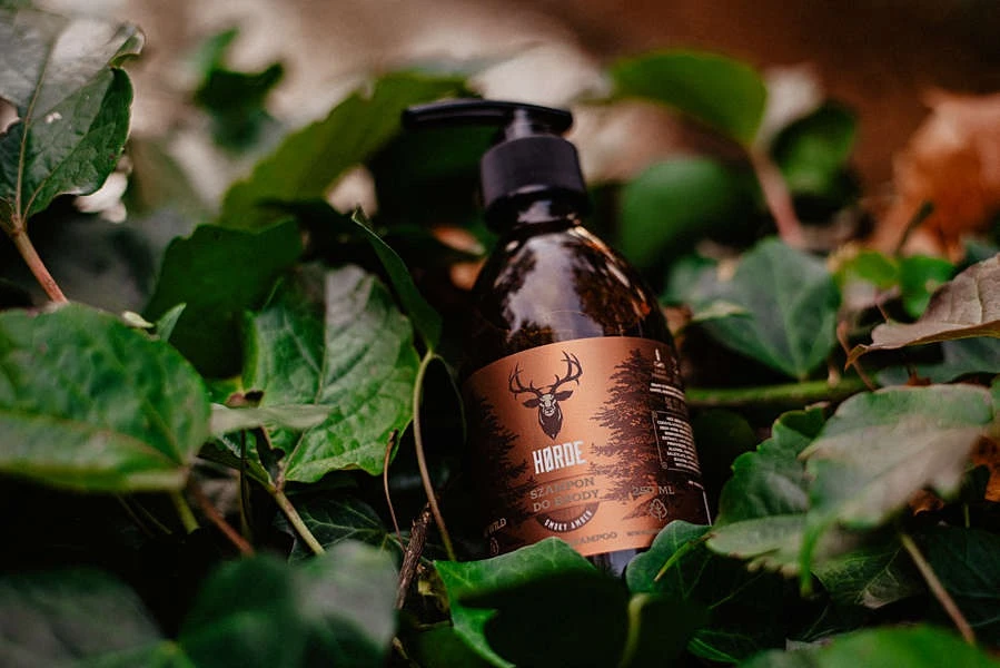 Hrde Horde Beard Šampūnas Smoky Amber Barzdos Šampūnas, 250 ml