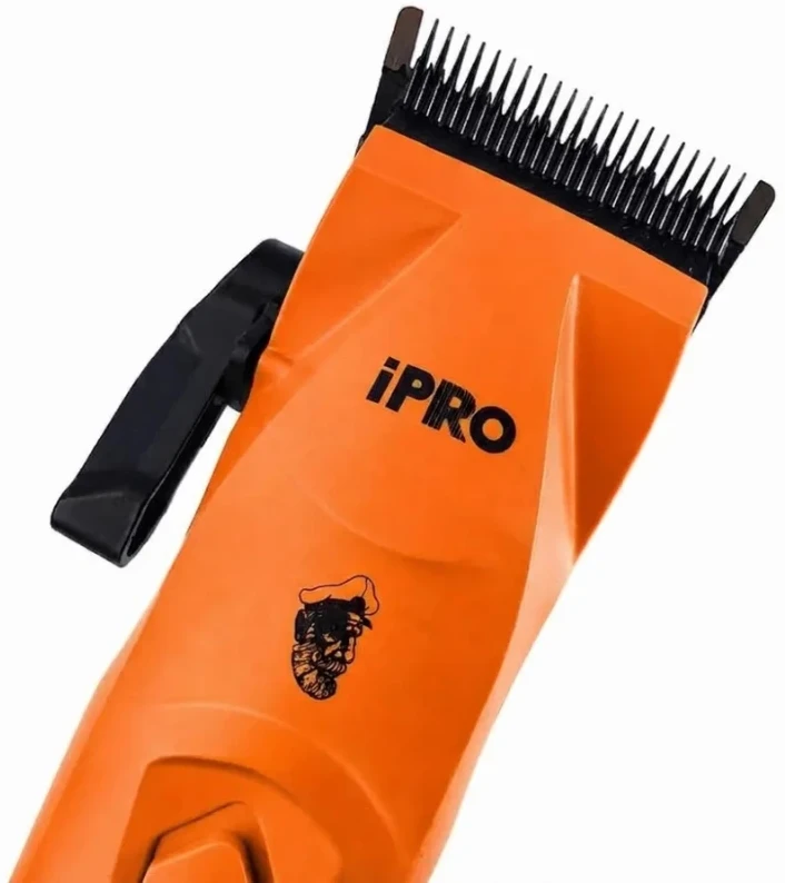 Ipro Probarbers iPRO Hair Clipper Belaidė plaukų kirpimo mašinėlė S8193, Oranžinė