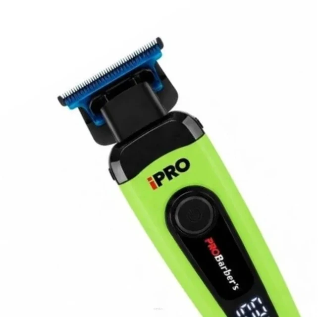 Ipro Probarbers iPRO Hair Clipper Belaidė plaukų ir barzdos kirpimo mašinėlė S1096, Žalia