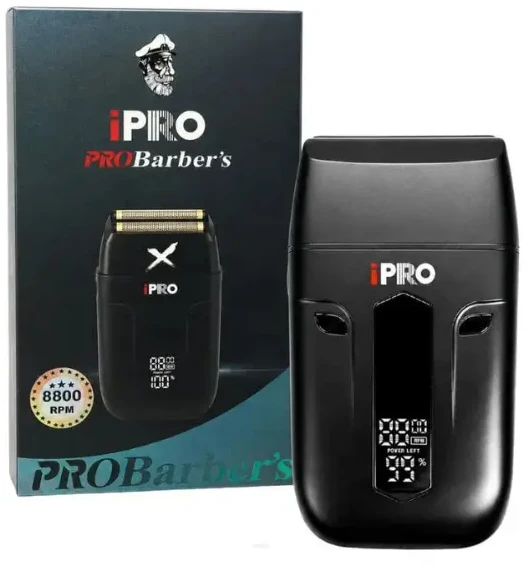 Ipro Probarbers iPRO Shaver Plaukų skutimo mašinėlė S1106, Juoda