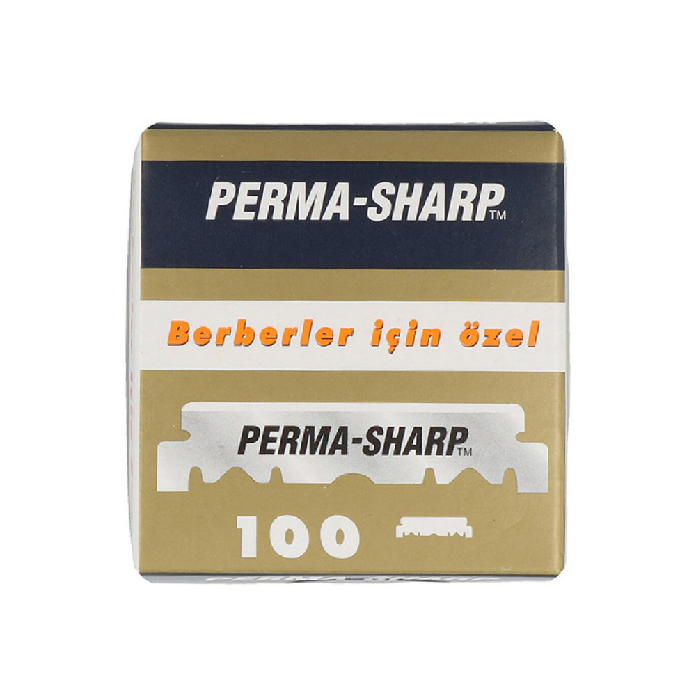 PERMA-SHARP Single Edge Razor Blades Vienašmeniai peiliukai, 100 vnt.