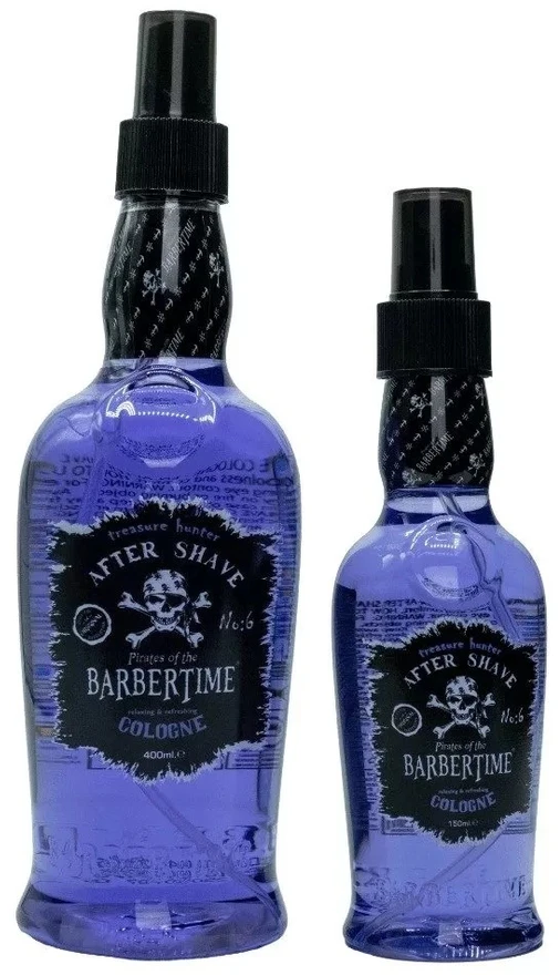 Pirates of the BARBERTIME Barbertime After Shave Cologne No. 6 TREASURE HUNTER Odekolonas po skutimosi, 150 ml