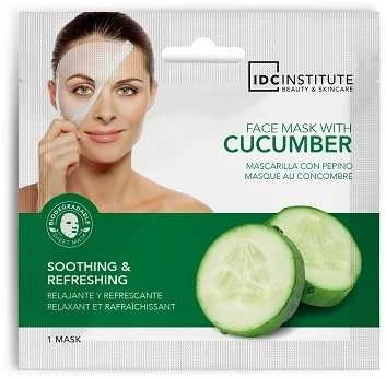 Aquarius IDC INSTITUTE veido kaukė Cucumber, raminanti, gaivinanti, 22 g