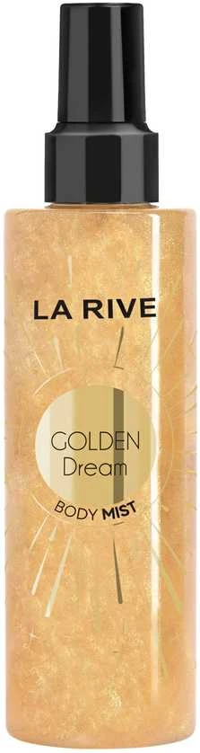 LA RIVE kūno dulksna su blizgesiu GOLDEN DREAM , 200 ml