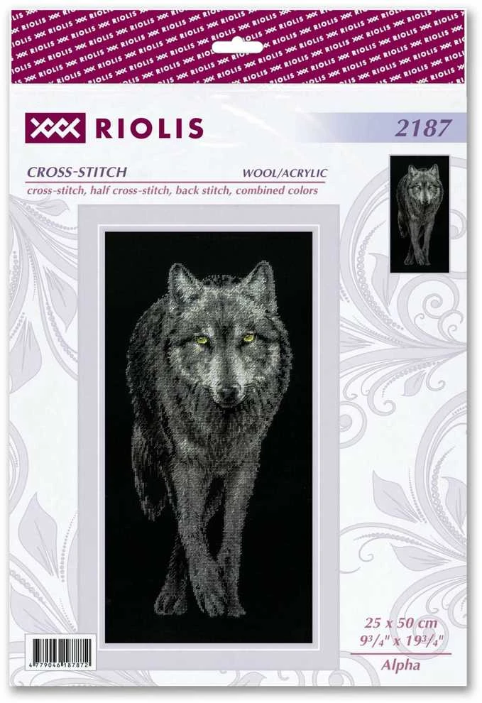 Riolis Kryželio siūlų rinkinys "Alfa" 25x50 SR2187