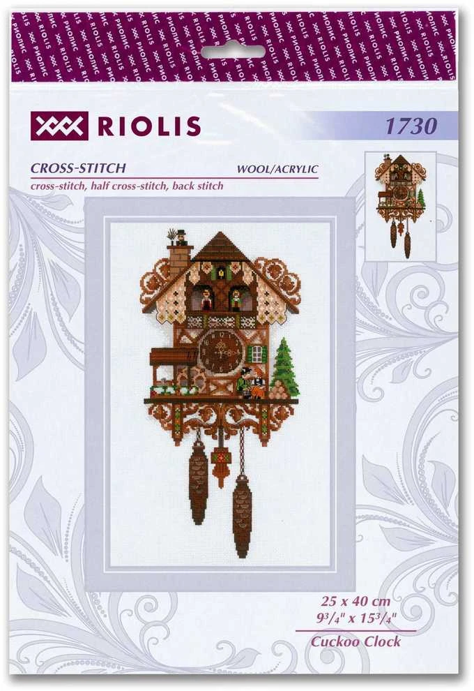 Cuckoo Сlock siuvinėjimo rinkinys iš RIOLIS Nr.: 1730