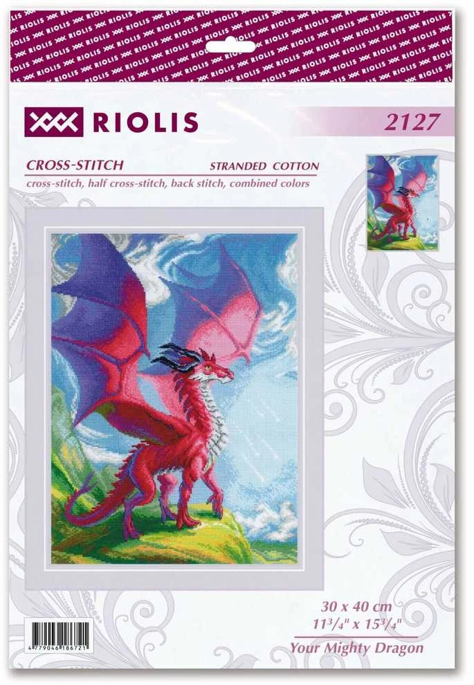 Riolis Siuvinėjimo rinkinys Jūsų galingas drakonas 30x40 SR2127