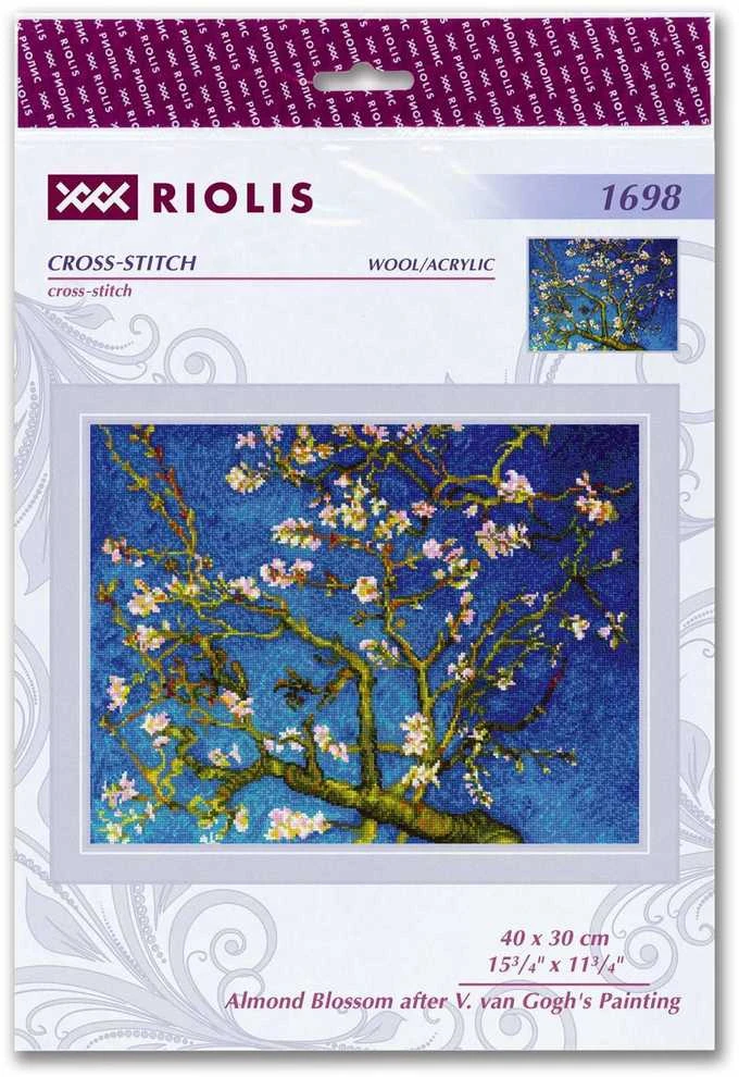 Almond Blossom After V. Van Gogh's Painting siuvinėjimo rinkinys iš RIOLIS Nr.: 1698