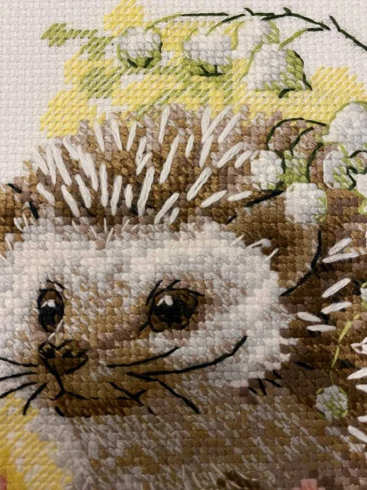 Riolis Kryželiu siuvinėjimo rinkinys Forest Dweller 15x18 SR2093