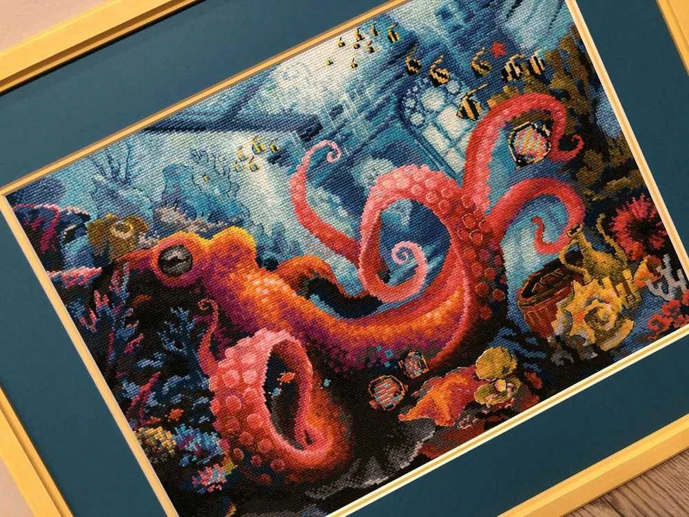 The Underwater Kingdom siuvinėjimo rinkinys iš RIOLIS Nr.: 1788