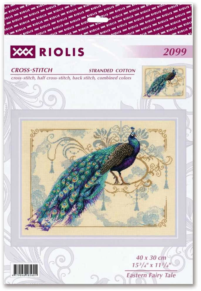 Riolis Kryželio siūlų rinkinys Rytų pasaka 40x30 SR2099