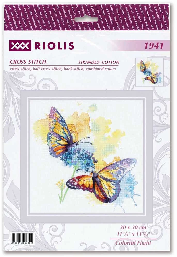 Riolis Spalvingas skrydis 30x30 cm