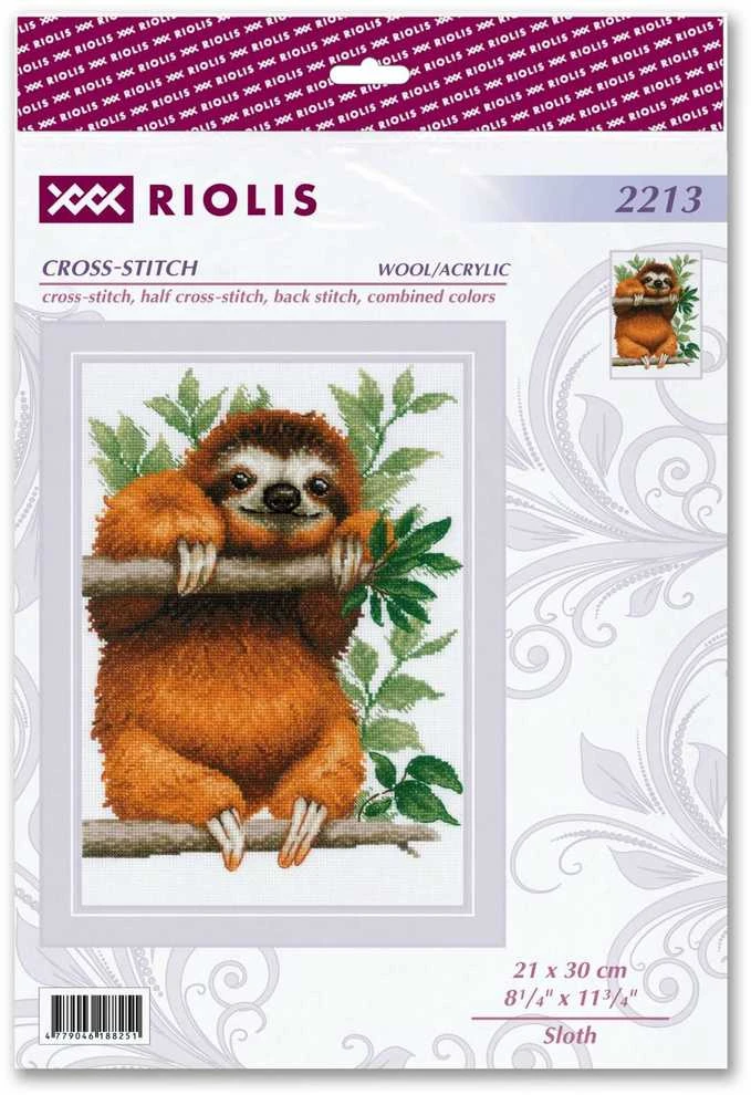 Riolis Kryželio siūlų rinkinys "Tinginys" 21x30 SR2213