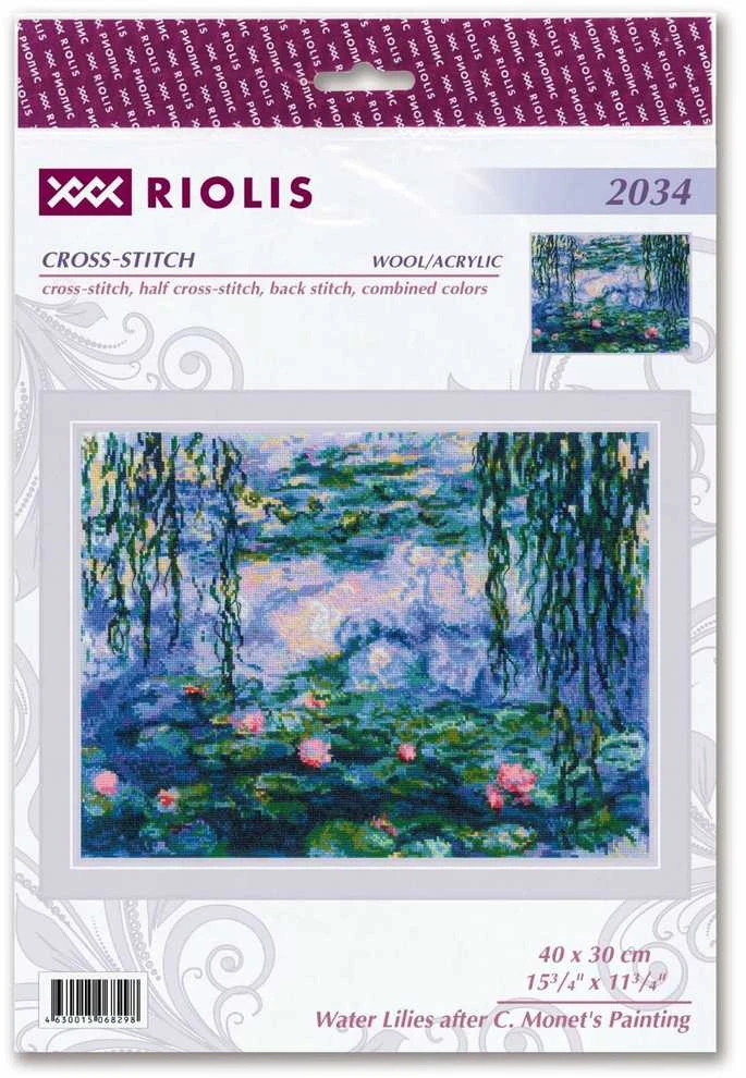 Riolis Vandenlilijos - pagal C. Monet paveikslą SR2034