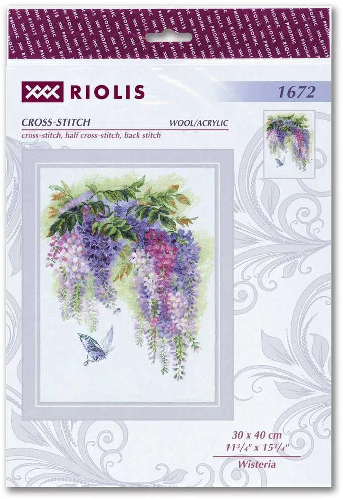 Wisteria siuvinėjimo rinkinys iš RIOLIS Nr.: 1672