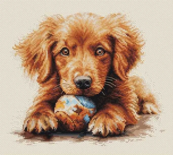 luca S Skaičiuotas kryžiaus dygsnio rinkinys "The Play Time" 22x19cm SBU5037