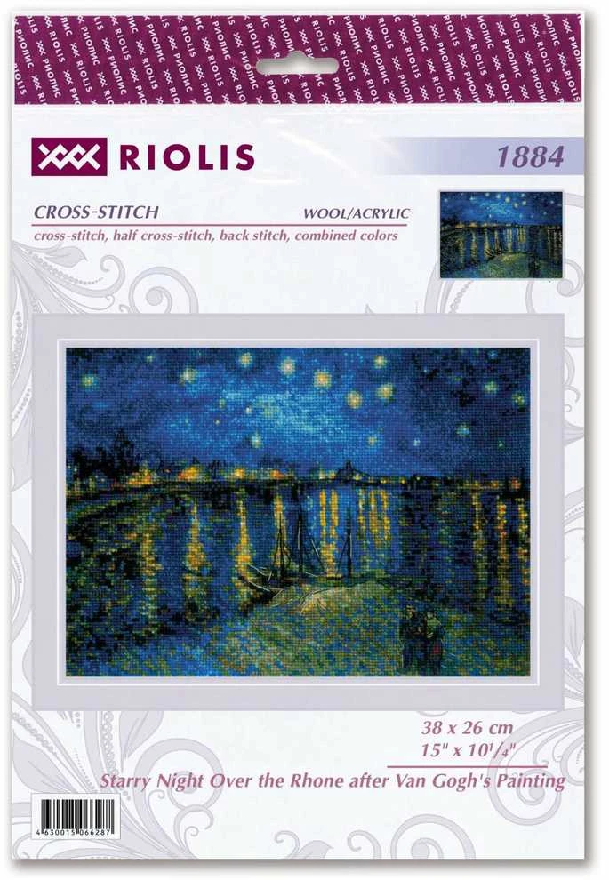 Starry Night Over the Rhone - Van Gogh siuvinėjimo rinkinys iš RIOLIS Nr.: 1884