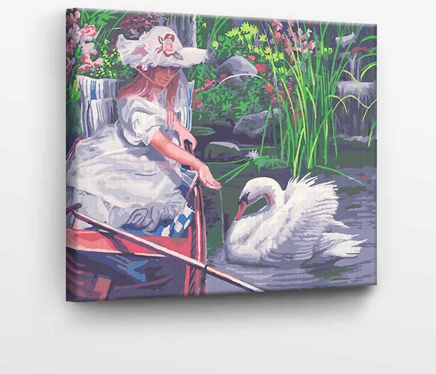 TPS Tapyba pagal skaičius Gulbių ežeras 40x50 cm