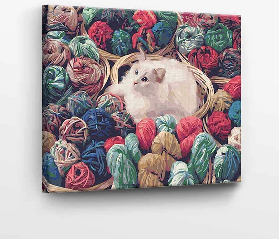 TPS Tapyba pagal skaičius Katė 40x50 cm
