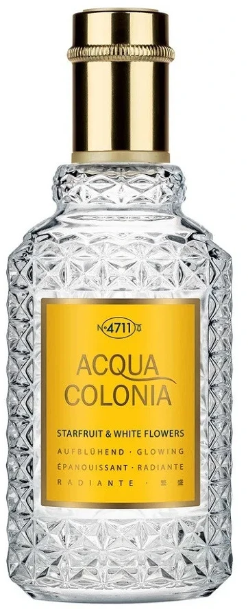 Odekolonas 4711 Acqua Colonia Starfruit and Baltas Flowers Eau De Cologne Purškiklis 50ml