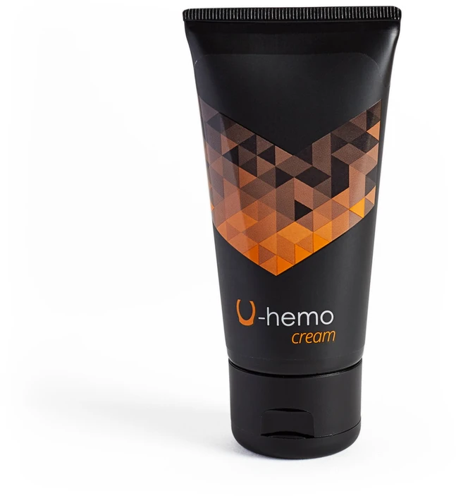500Cosmetics 500 COSMETICS - U-HEMO HEMOROJAUS DIRGINIMO IR PROFILAKTINIS KREMAS - 60 ML