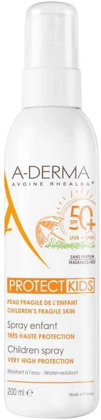 "A-Derma Ducray" purškiamas apsauginis purškiklis vaikams 50 200ml