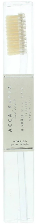 Aeno Acca Kappa, Soft Natural Bristles, dantų šepetėlis Unisex