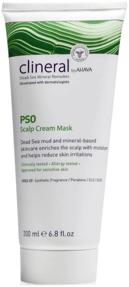 Ahava Clineral PSO Scalp Kreminis Mask, 200 ml