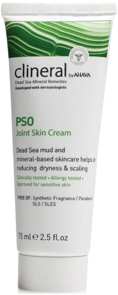 AHAVA Intensyvus drėkinamasis kremas "Clineral PS0" (sąnarių odos kremas) 75 ml