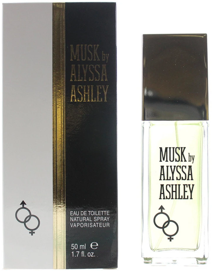 Alyssa Ashley Musk Eau De Toilette Purškiklis, 50 ml