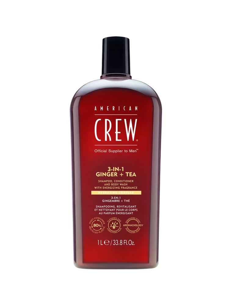 „American Crew“ 3 viename imbiero ir arbatos skonio gėrimas, 250 ml