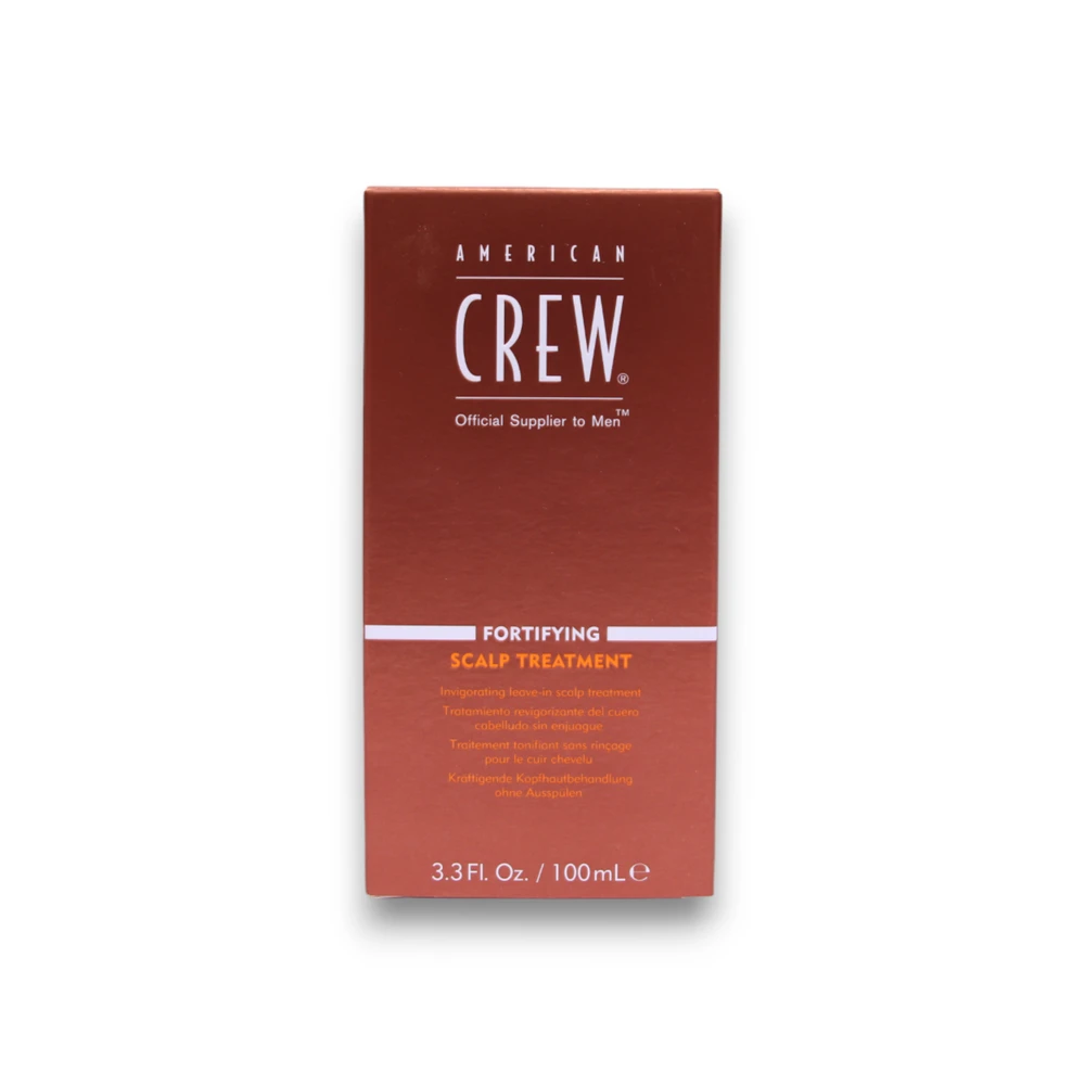 „American Crew Fortifying“ augalinių baltymų nenuplaunamas galvos odos serumas apimčiai, 100 ml