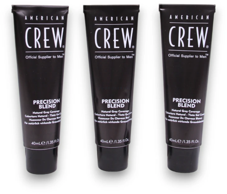 "American Crew Precision Blend 7 8 Light" 3 dalių rinkinys