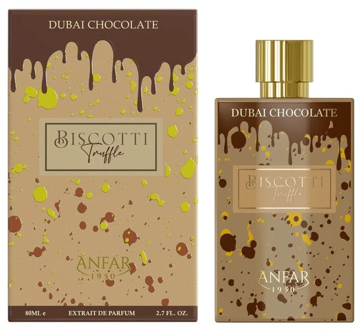 Anfar Dubai Chocolate - Biscotti Truffle PP kvepalai unisex, 80 ml
