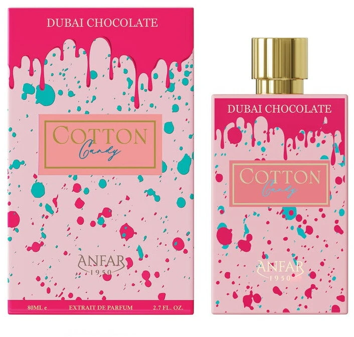Anfar Dubai Chocolate - Cotton Candy PP kvepalai moterims, 80 ml