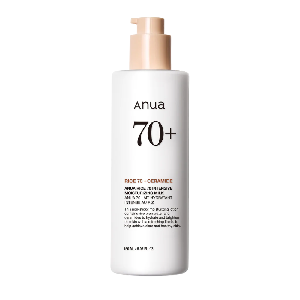 Anua Rice 70+ Ceramide Moisturizing Milk For Face, 150 ml