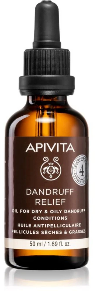 "Apivita" aliejus nuo sausų pleiskanų 50ml