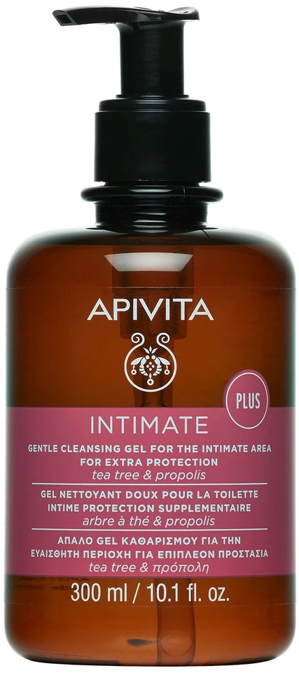 Apivita Intimate Plus intymios higienos prausimosi gelis, 300 ml
