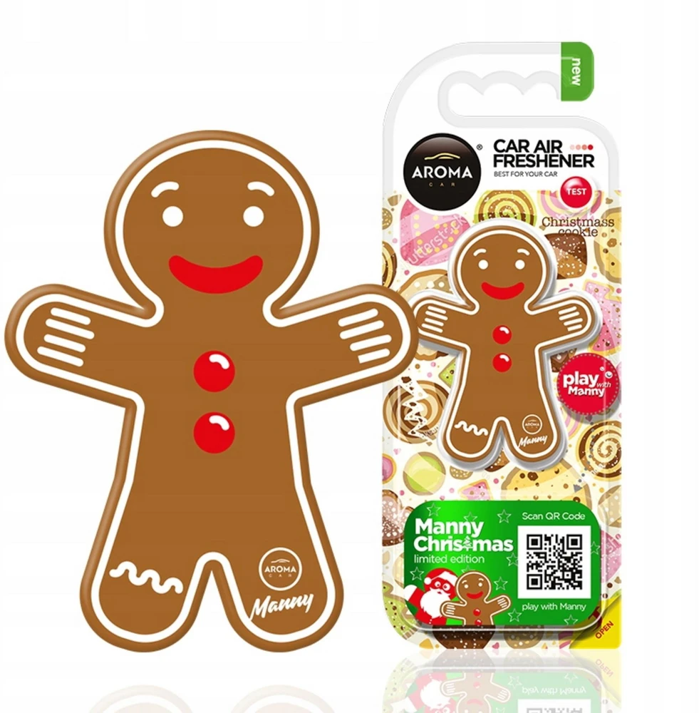 Aroma Car Kalėdinis automobilio kvapukas "Christmas Cookie"