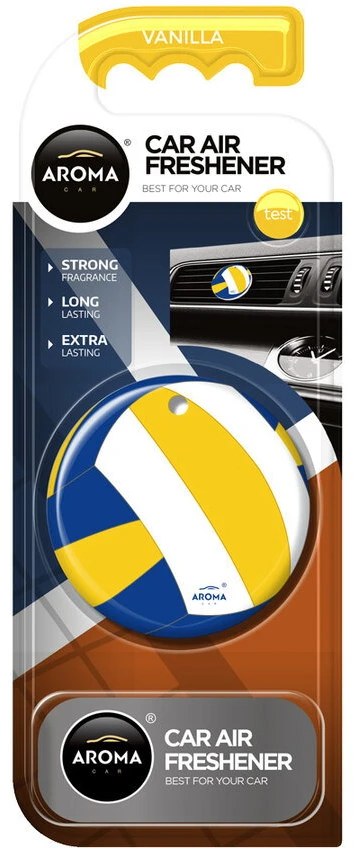 The Different Company Aroma Car, Volley Ball, Vanilla, Car Air Freshener Unisex