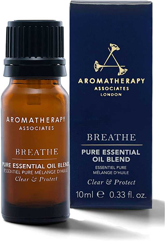 „Aromatherapy Associates“ palaikomasis gaivinančio kvėpavimo eterinių aliejų mišinys, 10 ml