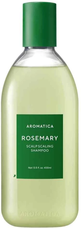 AROMATICA_Rosemary Scalp Scaling Šampūnas valomasis galvos odos šampūnas 400ml